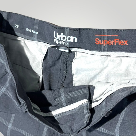 Urban Pipeline Superflex Flat Front Plaid Shorts - Picture 11 of 16